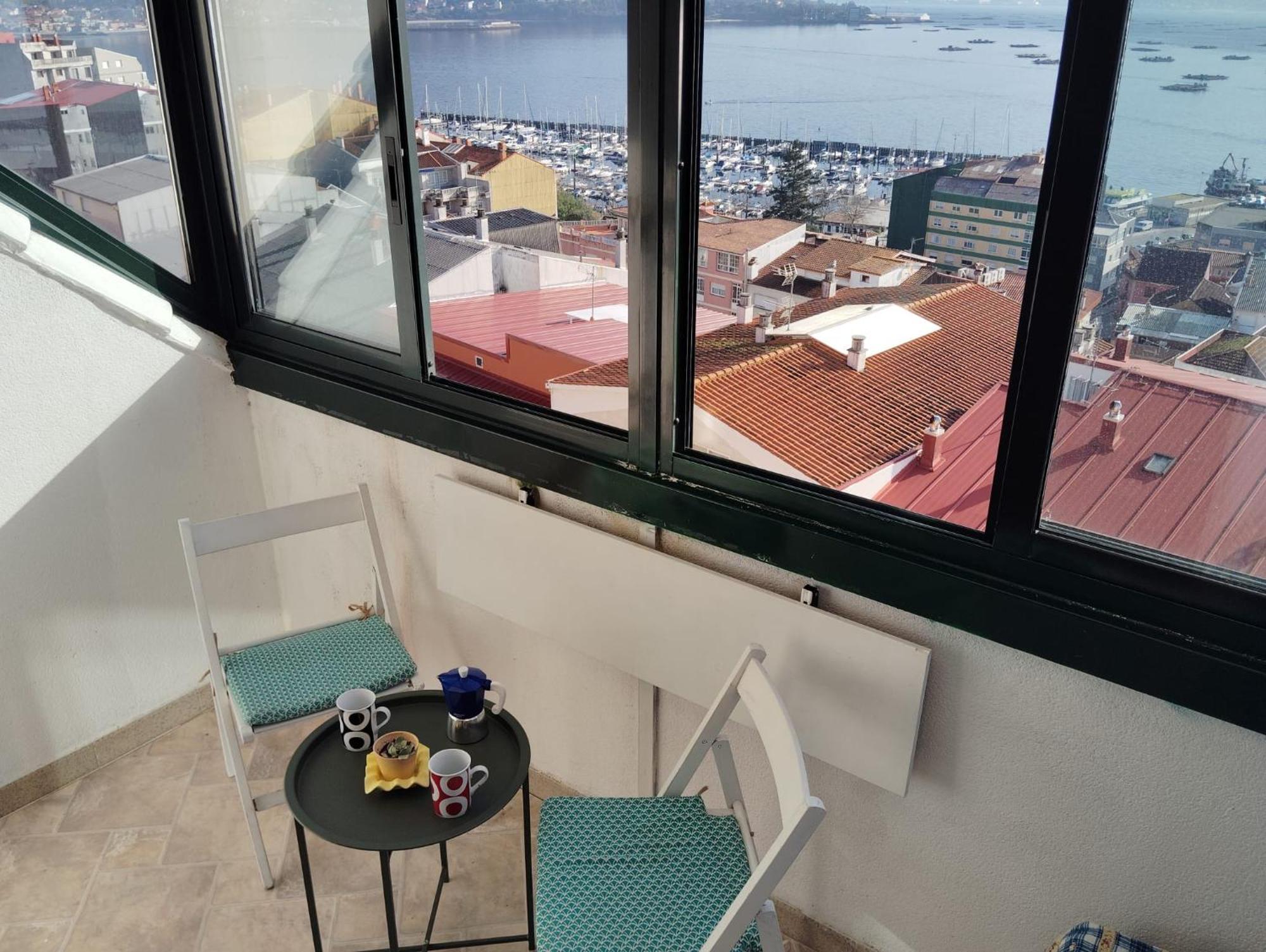 Apartamento Las Gaviotas Apartment Moaña Exterior foto